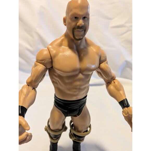 WWE Stone Cold Steve Austin Loose 6" Action Figure 2011 Mattel - Picture 2 of 9